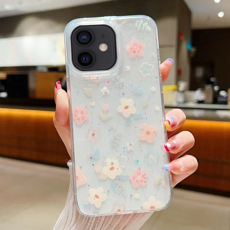 Fresh Small Floral Epoxy TPU Phone Case, Series 6