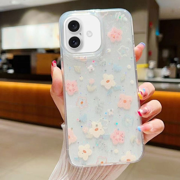 Fresh Small Floral Epoxy TPU Phone Case, Series 1