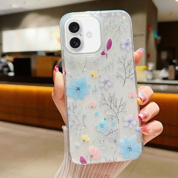 Fresh Small Floral Epoxy TPU Phone Case, Series 1