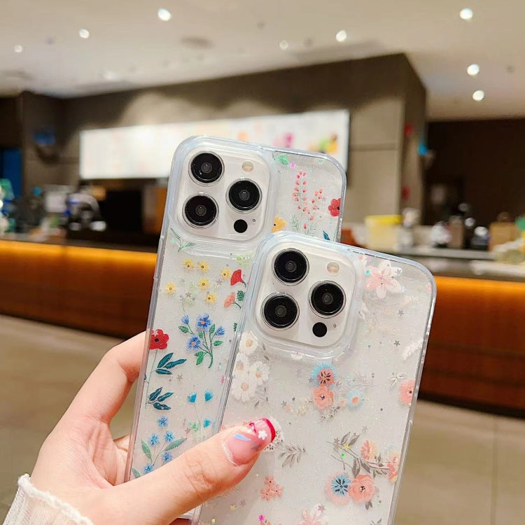 Fresh Small Floral Epoxy TPU Phone Case, Series 1