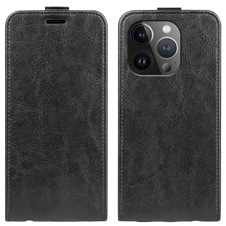 R64 Texture Single Vertical Flip Leather Phone Case