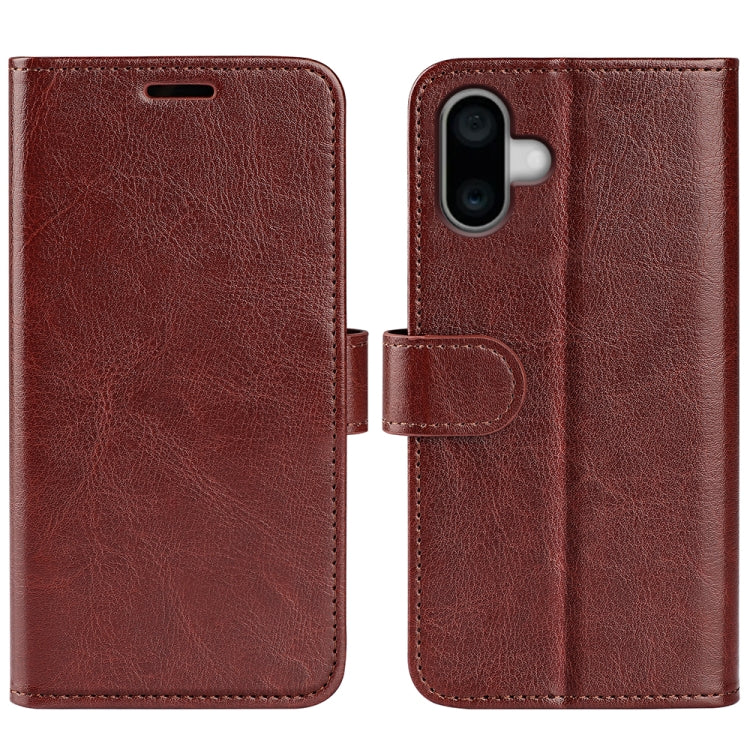 R64 Texture Horizontal Flip Leather Phone Case, Series 1