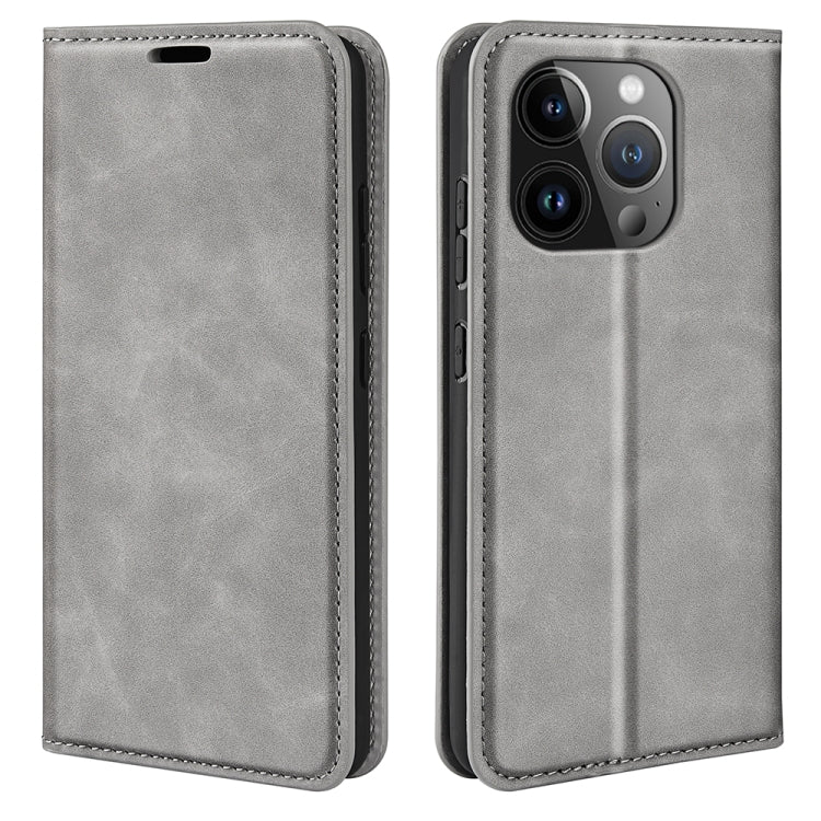 Retro-skin  Magnetic Suction Leather Phone Case, Series 1