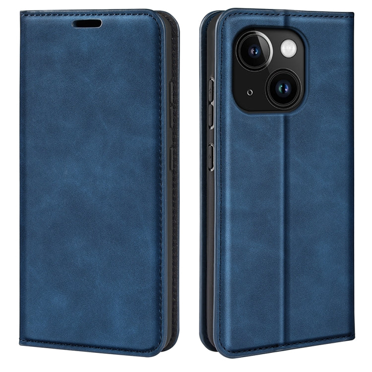 Retro-skin  Magnetic Suction Leather Phone Case, Series 1