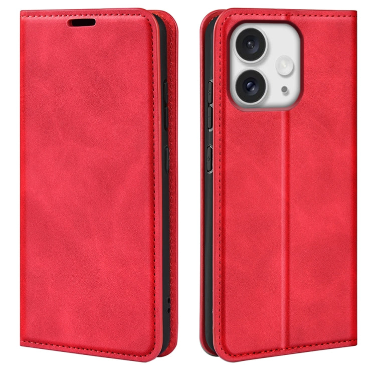 Retro-skin  Magnetic Suction Leather Phone Case, Series 1