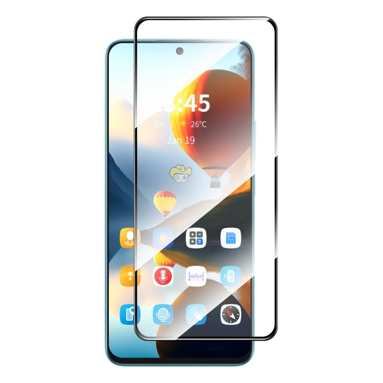 ENKAY Hat-Prince Full Glue High Aluminum-silicon Tempered Glass Film, For Redmi 13X, For Redmi Note 14S 4G, For Redmi Turbo 4, For Xiaomi Poco X7 Pro, For Redmi Note 14 4G 163.25mm, For Redmi A4 5G, For Redmi Note 14 5G, For Xiaomi 14T�����������������...