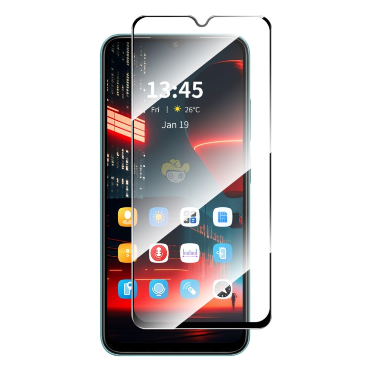 ENKAY Hat-Prince Full Glue High Aluminum-silicon Tempered Glass Film, For Redmi 13X, For Redmi Note 14S 4G, For Redmi Turbo 4, For Xiaomi Poco X7 Pro, For Redmi Note 14 4G 163.25mm, For Redmi A4 5G, For Redmi Note 14 5G, For Xiaomi 14T�����������������...