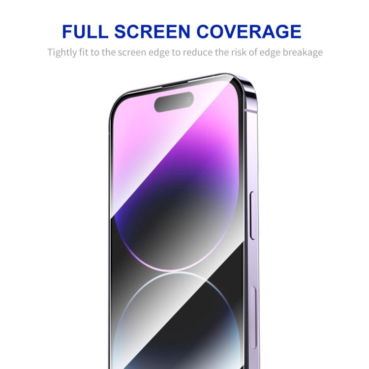 10pcs ENKAY Full Glue High Aluminum-silicon Tempered Glass Film, For iPhone 16 Pro Max, For iPhone 16 Pro, For iPhone 16 Plus, For iPhone 16, iPhone 16e, For iPhone 15 Pro Max, For iPhone 15 Pro, For iPhone 15 Plus, For iPhone 15