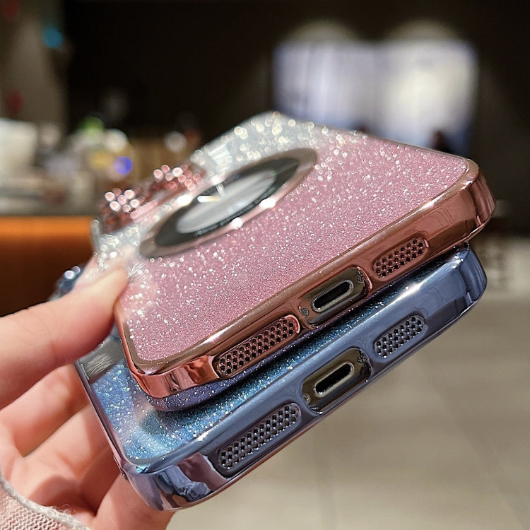 Gradient Glitter Electroplating MagSafe TPU Phone Case, Series 1