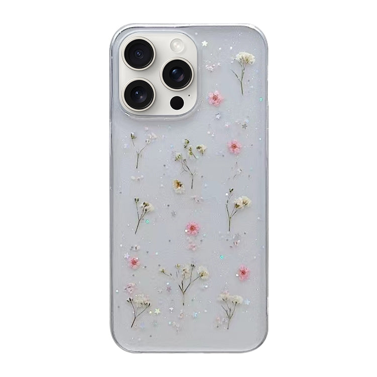 Gypsophila Flowers Pattern TPU Protective Phone Case, Series 1