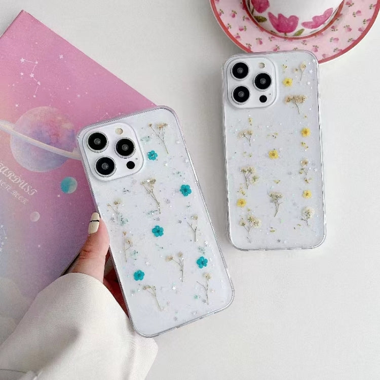 Gypsophila Flowers Pattern TPU Protective Phone Case, Series 1