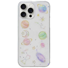 Cosmic Star Glitter Epoxy TPU Phone Case