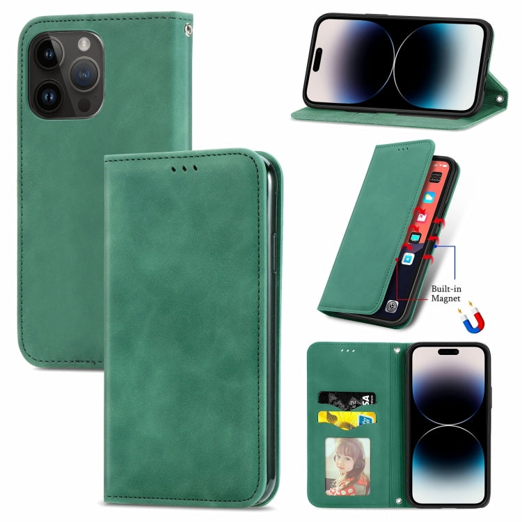 Retro Skin Feel Magnetic Flip Leather Phone Case, Series 1