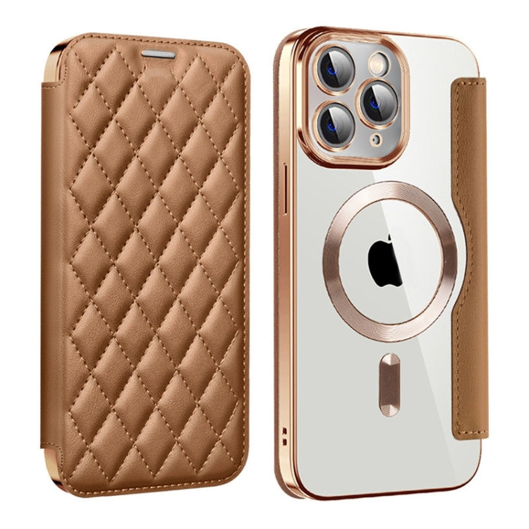 Shield Magsafe RFID Anti-theft Rhombus Leather Phone Case, For iPhone 12 Pro, For iPhone 11 Pro Max, For  iPhone 11
