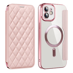 Shield Magsafe RFID Anti-theft Rhombus Leather Phone Case, For iPhone 12 Pro, For iPhone 11 Pro Max, For  iPhone 11