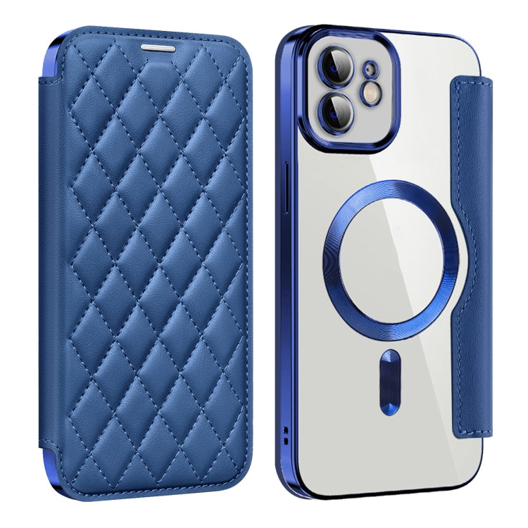 Shield Magsafe RFID Anti-theft Rhombus Leather Phone Case, For iPhone 12 Pro, For iPhone 11 Pro Max, For  iPhone 11