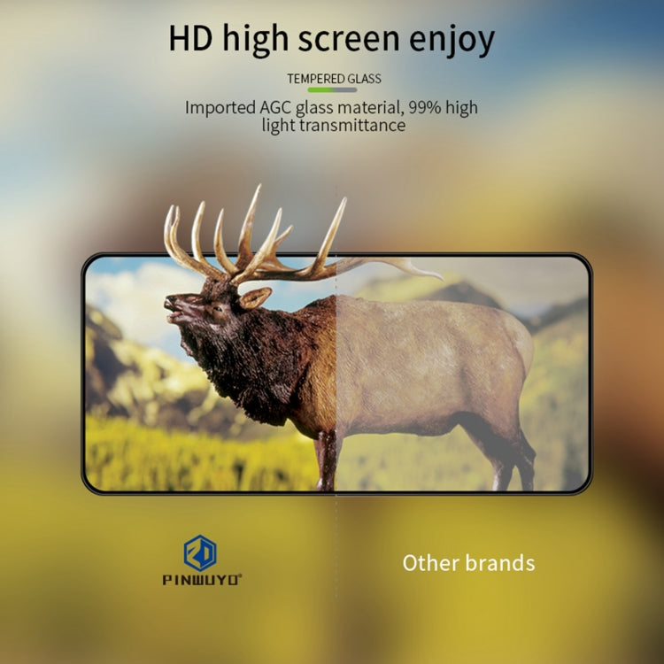 PINWUYO 9H 3D  Full Screen Explosion-proof Tempered Glass Film