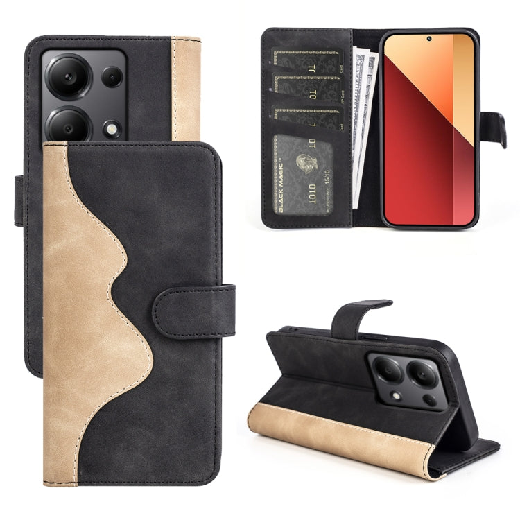 Stitching Horizontal Flip Leather Phone Case, For Xiaomi Redmi Note 13R 5G, For Xiaomi Redmi Turbo 3, For Xiaomi Redmi A3, For Xiaomi Redmi Note 13 4G