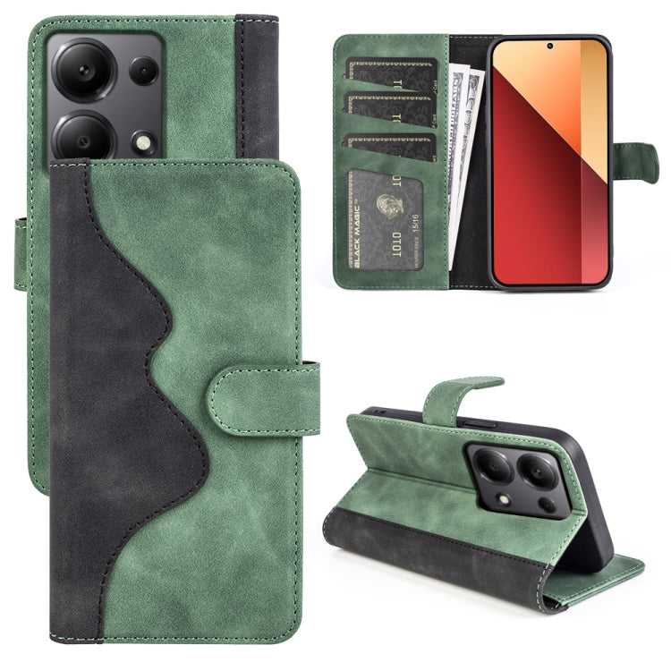 Stitching Horizontal Flip Leather Phone Case, For Xiaomi Redmi Note 13R 5G, For Xiaomi Redmi Turbo 3, For Xiaomi Redmi A3, For Xiaomi Redmi Note 13 4G