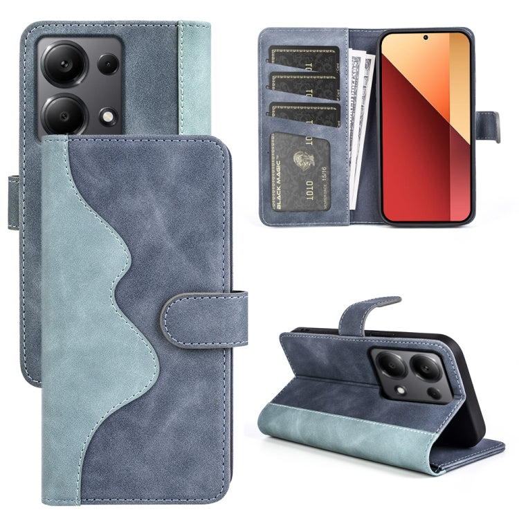 Stitching Horizontal Flip Leather Phone Case, For Xiaomi Redmi Note 13R 5G, For Xiaomi Redmi Turbo 3, For Xiaomi Redmi A3, For Xiaomi Redmi Note 13 4G
