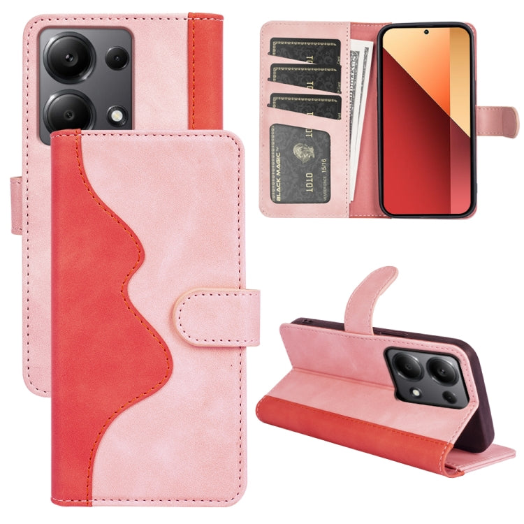 Stitching Horizontal Flip Leather Phone Case, For Xiaomi Redmi Note 13R 5G, For Xiaomi Redmi Turbo 3, For Xiaomi Redmi A3, For Xiaomi Redmi Note 13 4G