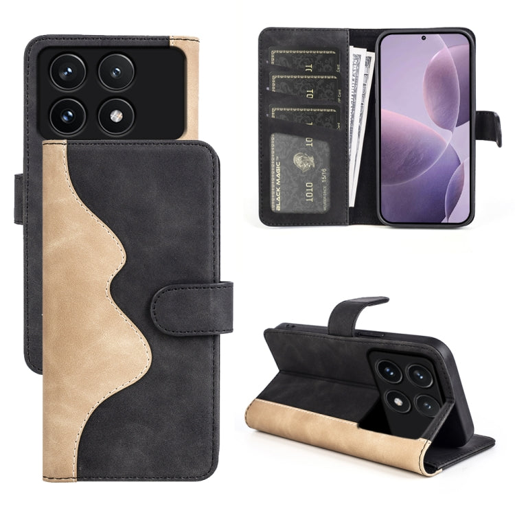 Stitching Horizontal Flip Leather Phone Case, For Xiaomi Redmi K70, For Xiaomi 13T