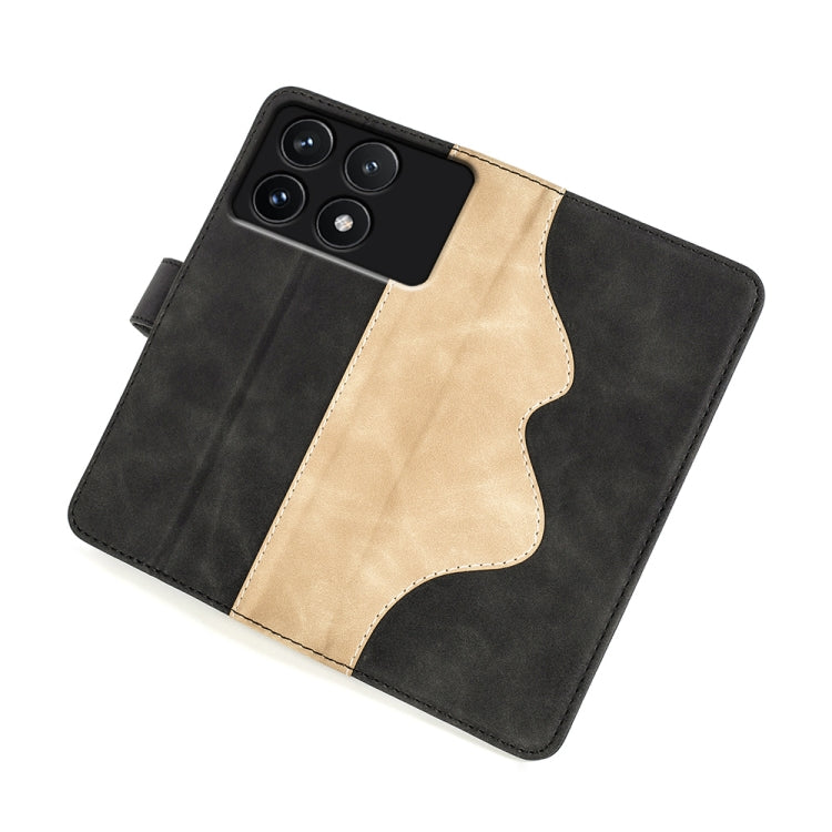 Stitching Horizontal Flip Leather Phone Case, For Xiaomi Redmi K70, For Xiaomi 13T