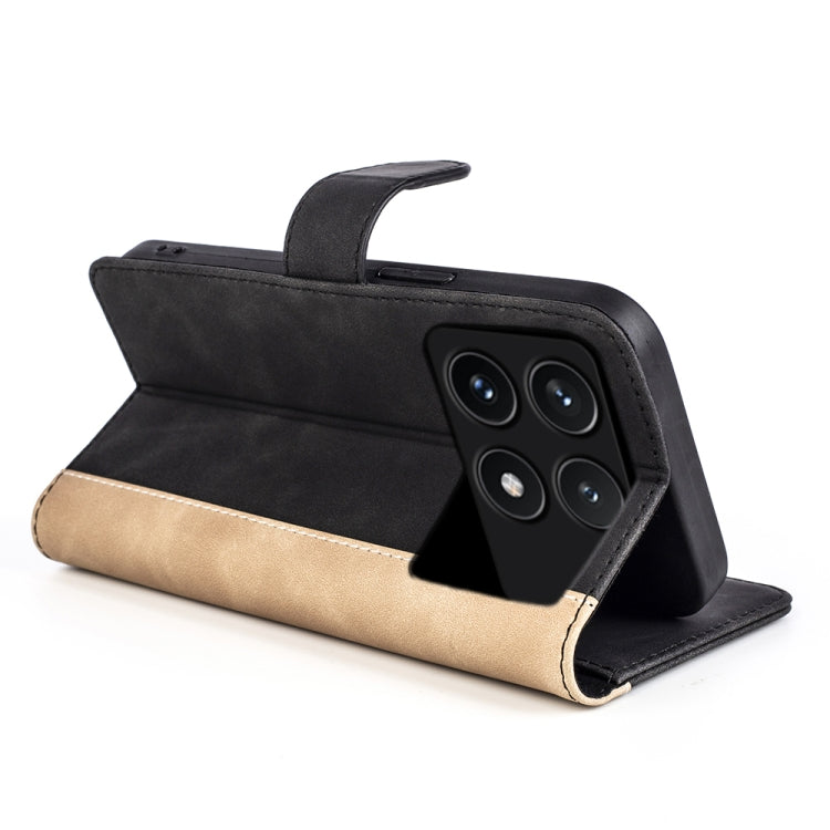 Stitching Horizontal Flip Leather Phone Case, For Xiaomi Redmi K70, For Xiaomi 13T