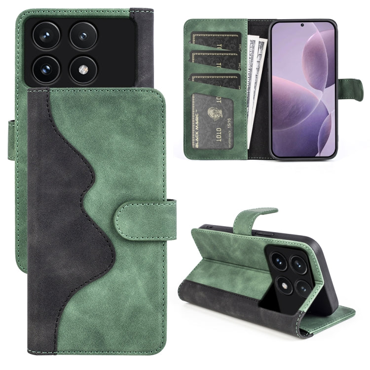 Stitching Horizontal Flip Leather Phone Case, For Xiaomi Redmi K70, For Xiaomi 13T