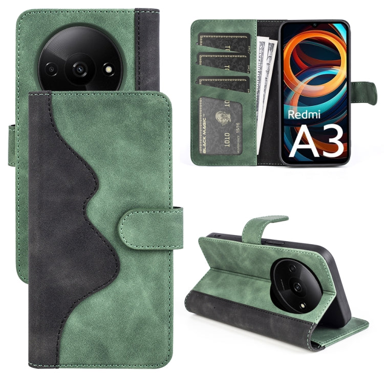 Stitching Horizontal Flip Leather Phone Case, For Xiaomi Redmi Note 13R 5G, For Xiaomi Redmi Turbo 3, For Xiaomi Redmi A3, For Xiaomi Redmi Note 13 4G