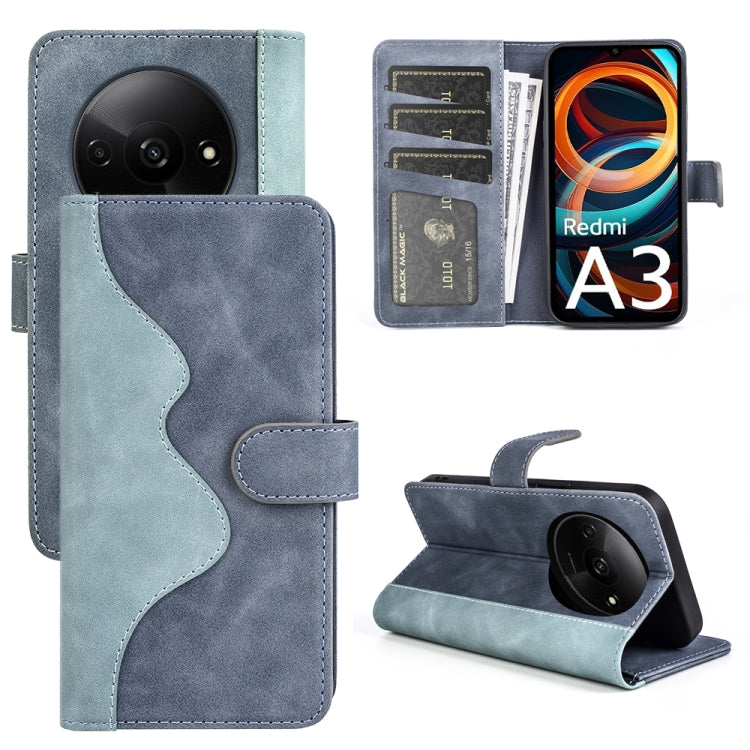 Stitching Horizontal Flip Leather Phone Case, For Xiaomi Redmi Note 13R 5G, For Xiaomi Redmi Turbo 3, For Xiaomi Redmi A3, For Xiaomi Redmi Note 13 4G