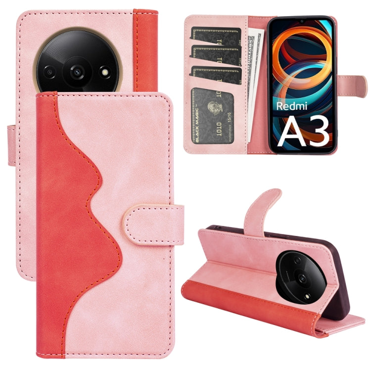 Stitching Horizontal Flip Leather Phone Case, For Xiaomi Redmi Note 13R 5G, For Xiaomi Redmi Turbo 3, For Xiaomi Redmi A3, For Xiaomi Redmi Note 13 4G