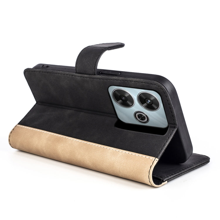 Stitching Horizontal Flip Leather Phone Case, For Xiaomi Redmi Note 13R 5G, For Xiaomi Redmi Turbo 3, For Xiaomi Redmi A3, For Xiaomi Redmi Note 13 4G