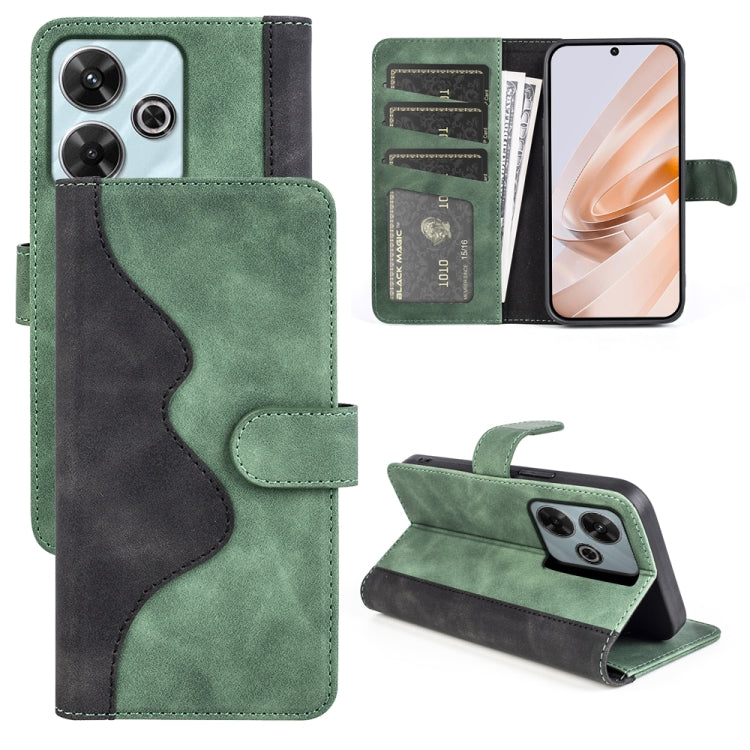 Stitching Horizontal Flip Leather Phone Case, For Xiaomi Redmi Note 13R 5G, For Xiaomi Redmi Turbo 3, For Xiaomi Redmi A3, For Xiaomi Redmi Note 13 4G