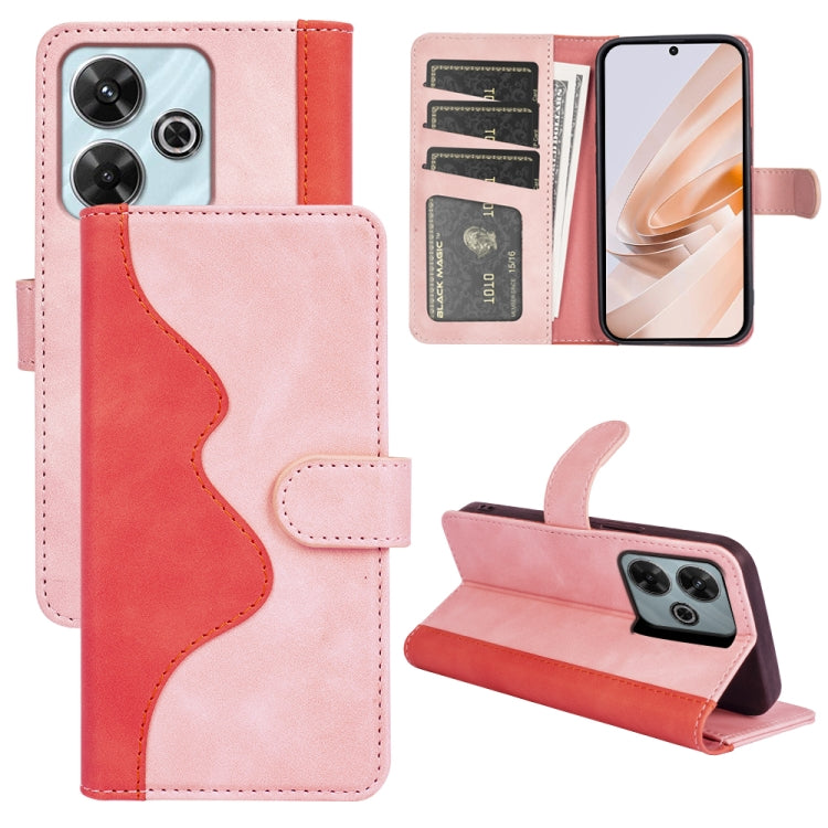 Stitching Horizontal Flip Leather Phone Case, For Xiaomi Redmi Note 13R 5G, For Xiaomi Redmi Turbo 3, For Xiaomi Redmi A3, For Xiaomi Redmi Note 13 4G