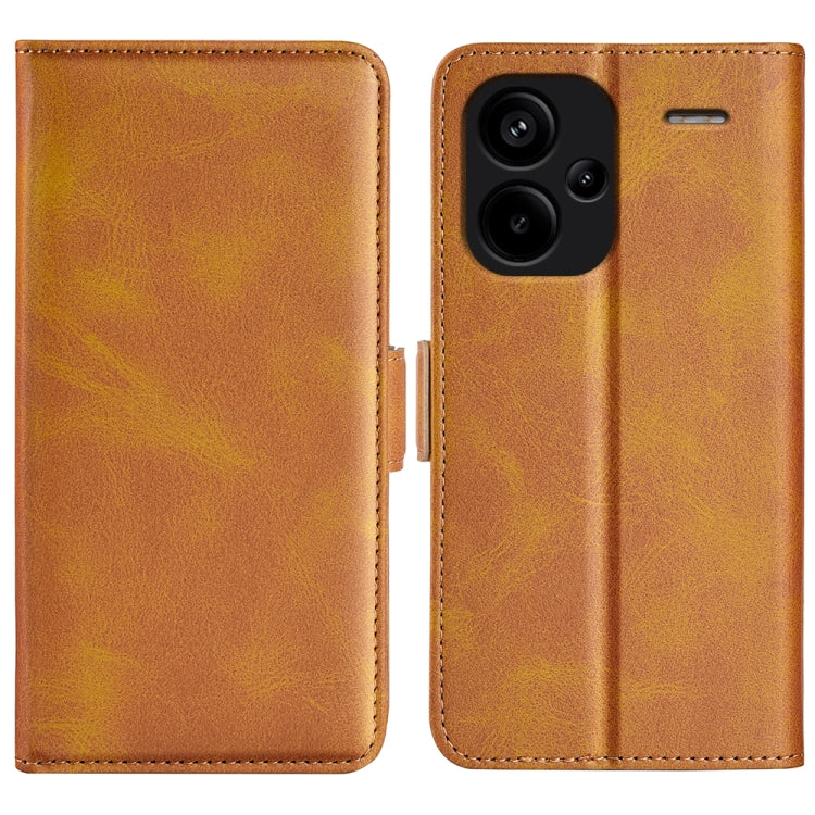 Dual-side Magnetic Buckle Horizontal Flip Leather Phone Case, Series 1