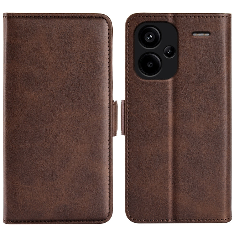 Dual-side Magnetic Buckle Horizontal Flip Leather Phone Case, Series 1