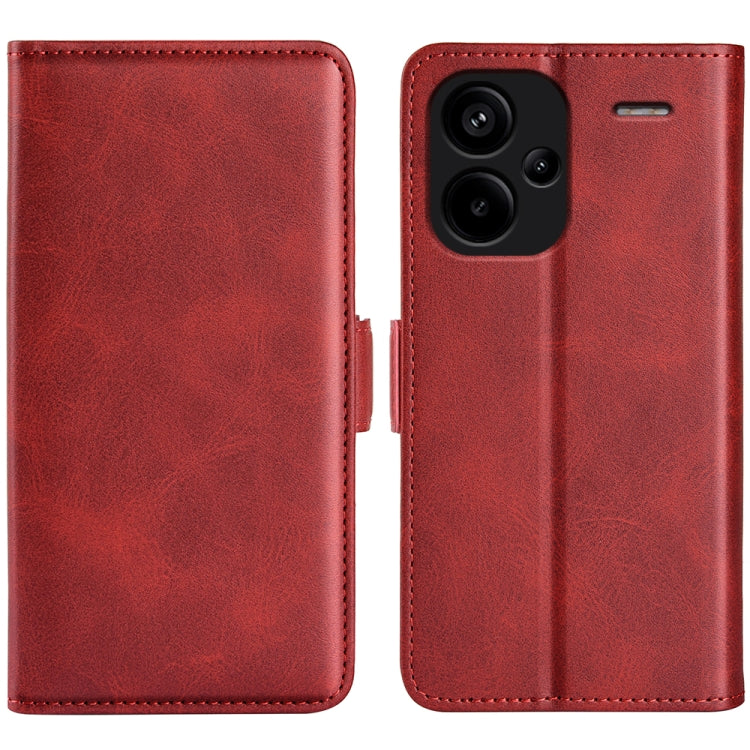 Dual-side Magnetic Buckle Horizontal Flip Leather Phone Case, Series 1