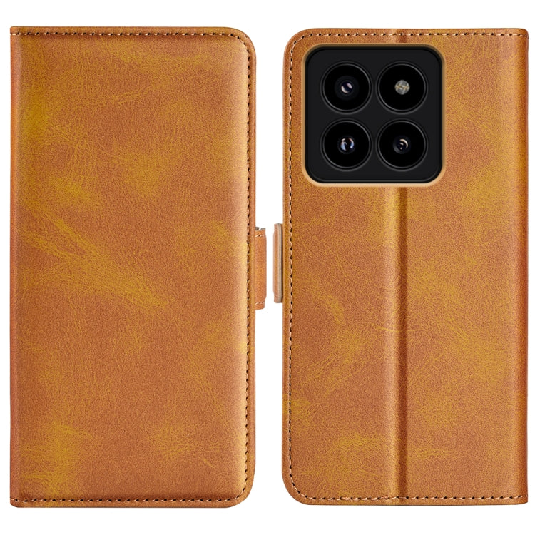 Dual-side Magnetic Buckle Horizontal Flip Leather Phone Case, Series 1