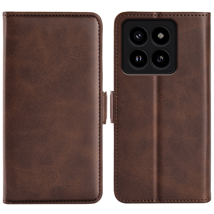 Dual-side Magnetic Buckle Horizontal Flip Leather Phone Case, Series 1