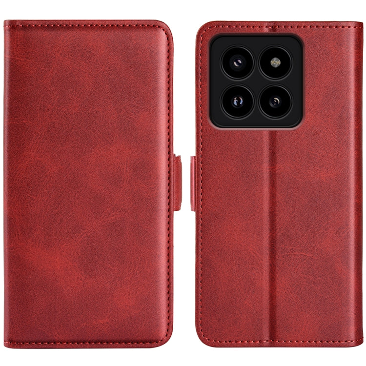 Dual-side Magnetic Buckle Horizontal Flip Leather Phone Case, Series 1