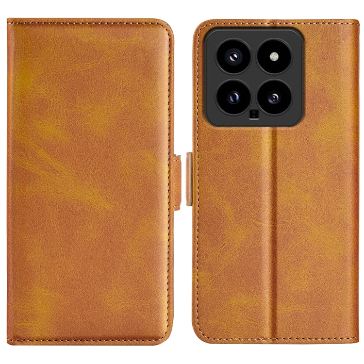 Dual-side Magnetic Buckle Horizontal Flip Leather Phone Case, Series 1