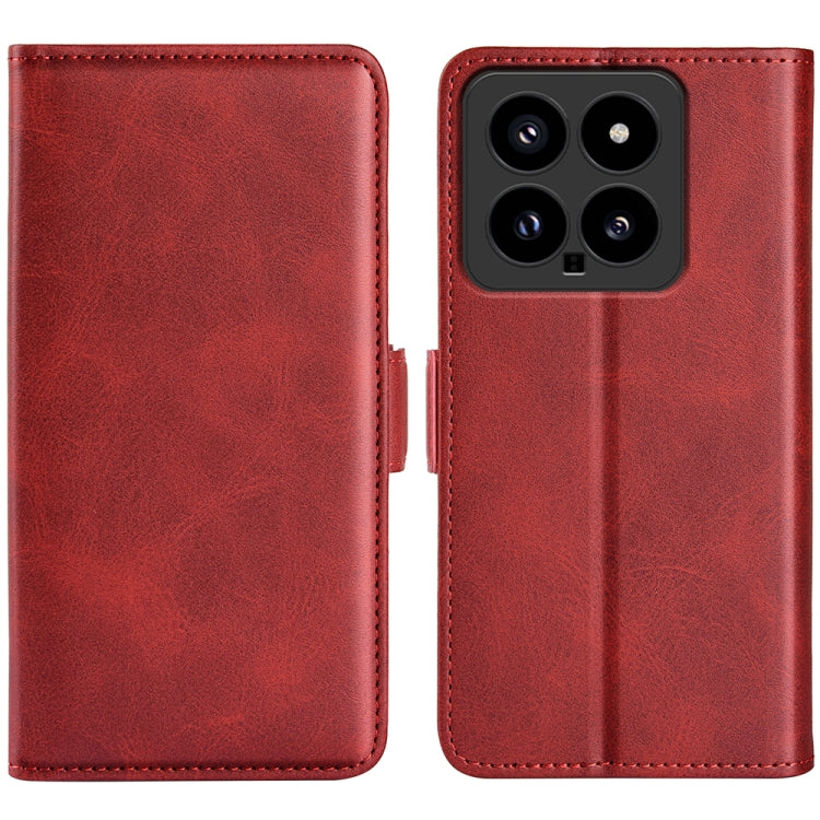 Dual-side Magnetic Buckle Horizontal Flip Leather Phone Case, Series 1