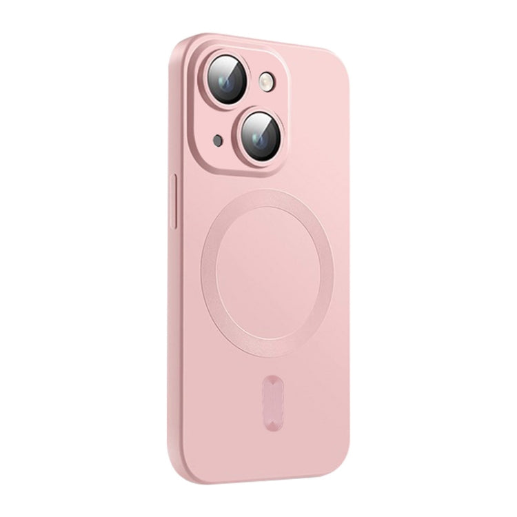 ENKAY MagSafe Matte TPU Phone Case with Lens Film, For iPhone 14, For iPhone 14 Pro, For iPhone 14 Pro Max