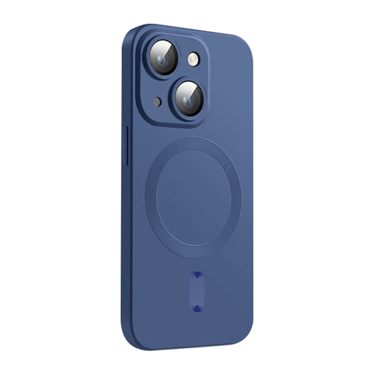 ENKAY MagSafe Matte TPU Phone Case with Lens Film, For iPhone 14, For iPhone 14 Pro, For iPhone 14 Pro Max