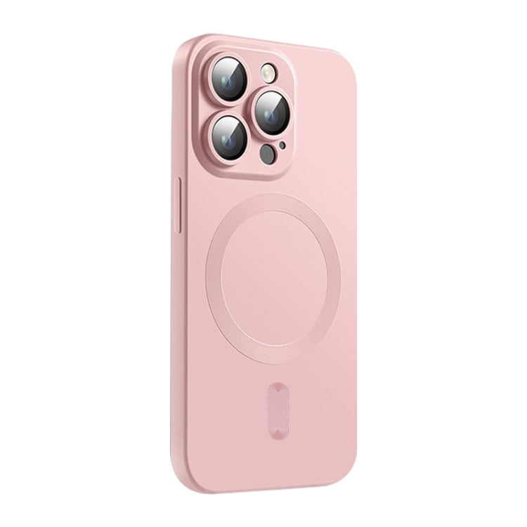 ENKAY MagSafe Matte TPU Phone Case with Lens Film, For iPhone 14, For iPhone 14 Pro, For iPhone 14 Pro Max