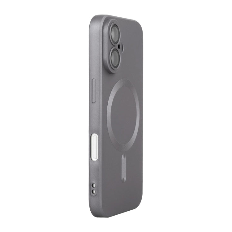 ENKAY MagSafe Matte TPU Phone Case with Lens Film, For iPhone 16, For iPhone 15 Pro Max, For iPhone 15 Pro