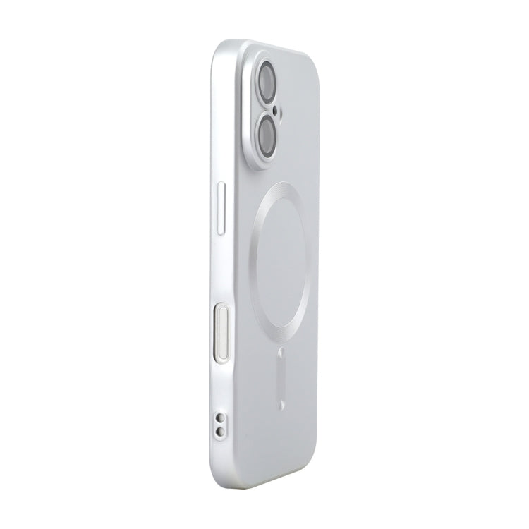 ENKAY MagSafe Matte TPU Phone Case with Lens Film, For iPhone 16, For iPhone 15 Pro Max, For iPhone 15 Pro