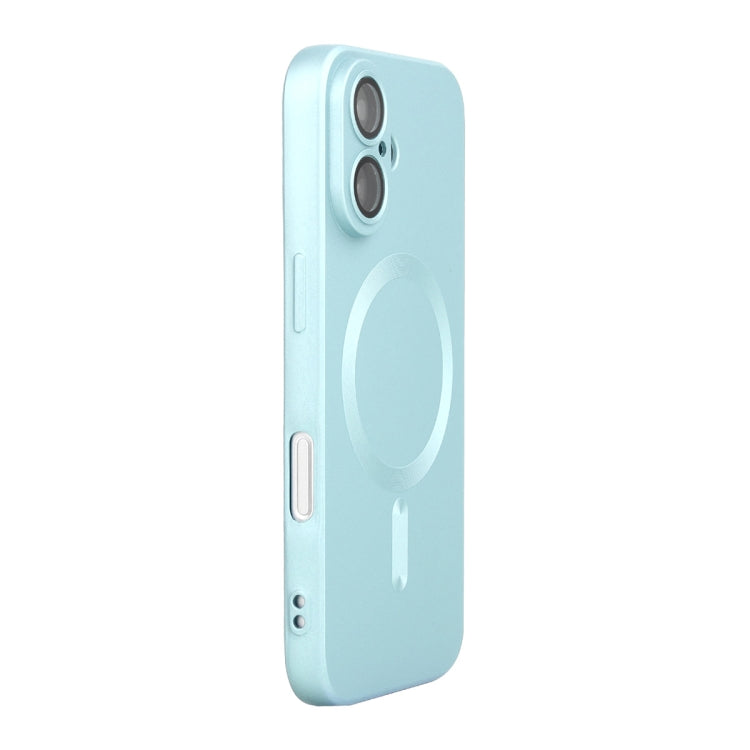 ENKAY MagSafe Matte TPU Phone Case with Lens Film, For iPhone 16, For iPhone 15 Pro Max, For iPhone 15 Pro