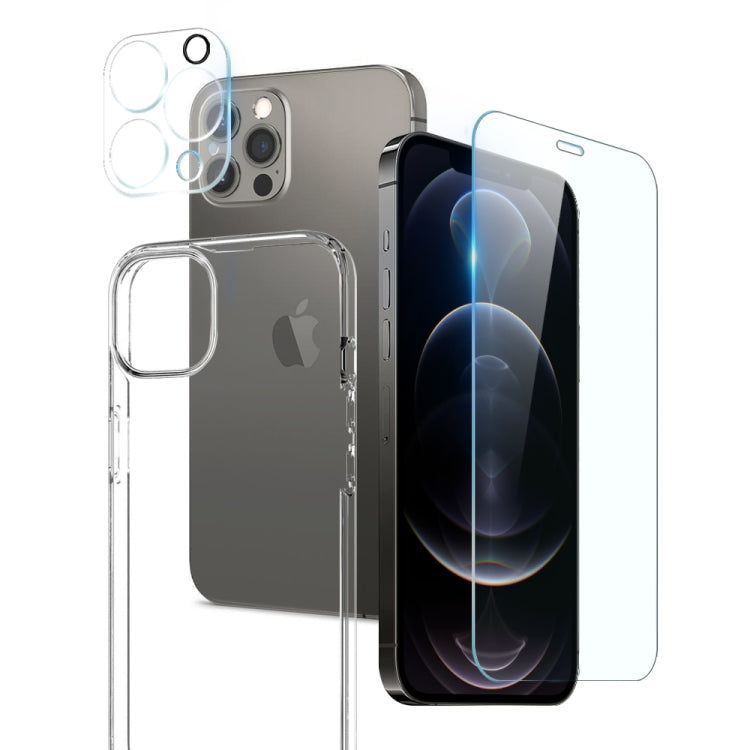 NORTHJO 3 in 1 TPU Phone Case with Screen Film and Lens Film